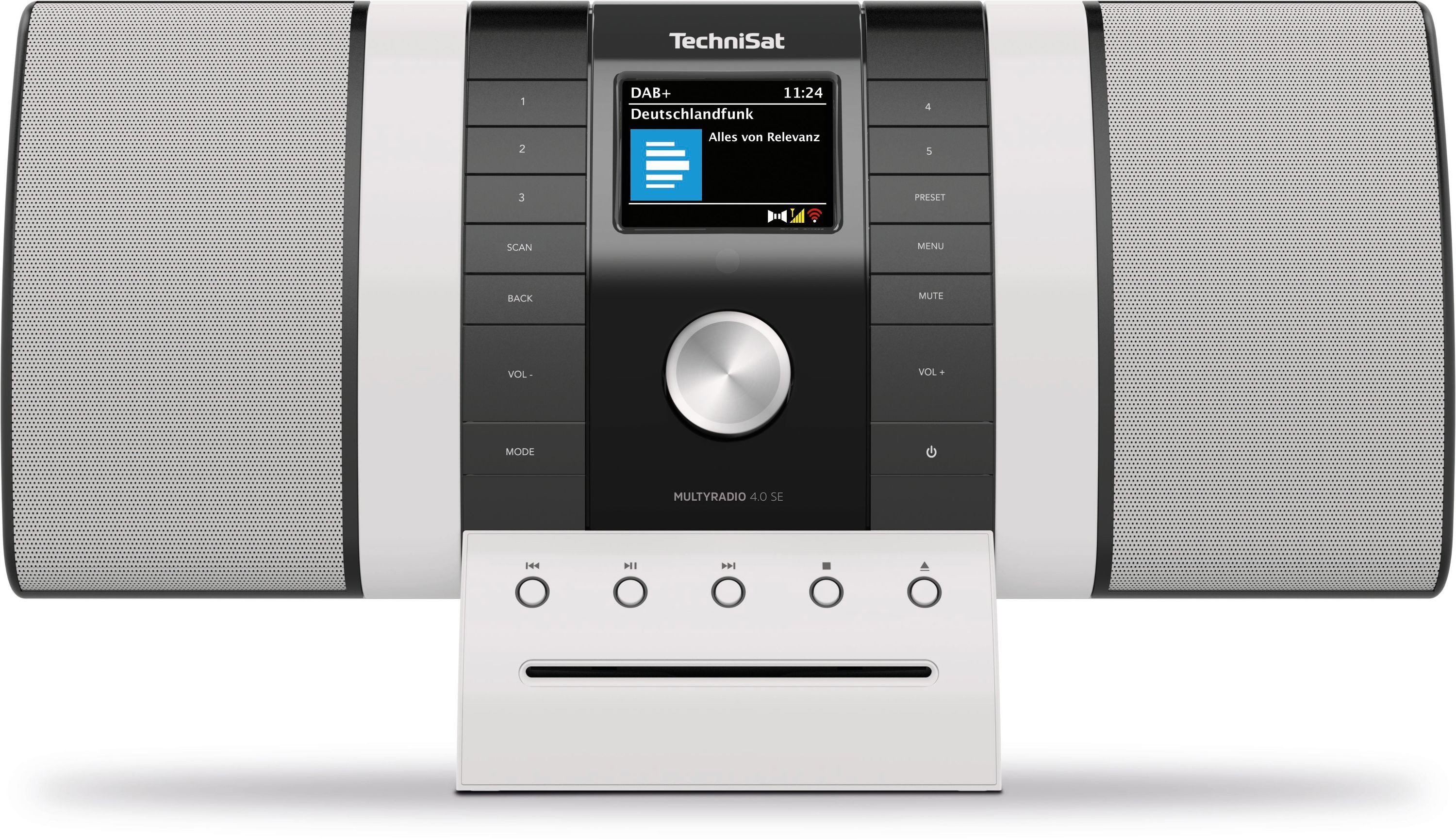 TechniSat MULTYRADIO 4.0 SE Digitalradio (DAB) (Digitalradio (DAB), Internetradio, FM-Tuner mit RDS, 20 W, Digitalradio DAB+, UKW-Radio mit RDS, WLAN, Fernbedienung, Bluetooth)