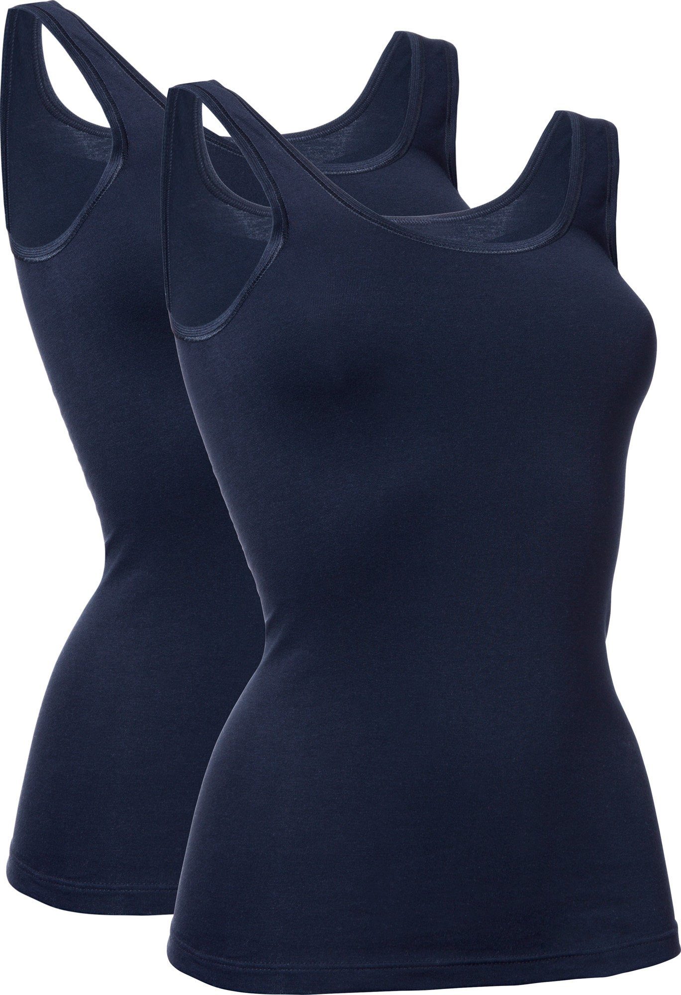 Unterhemd Damen-Unterhemd 2er-Pack
