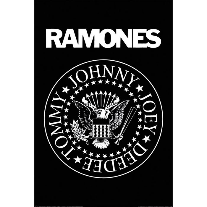 PYRAMID Poster Ramones Poster Logo Gabba Gabba Hey! 61 x 91 5 cm