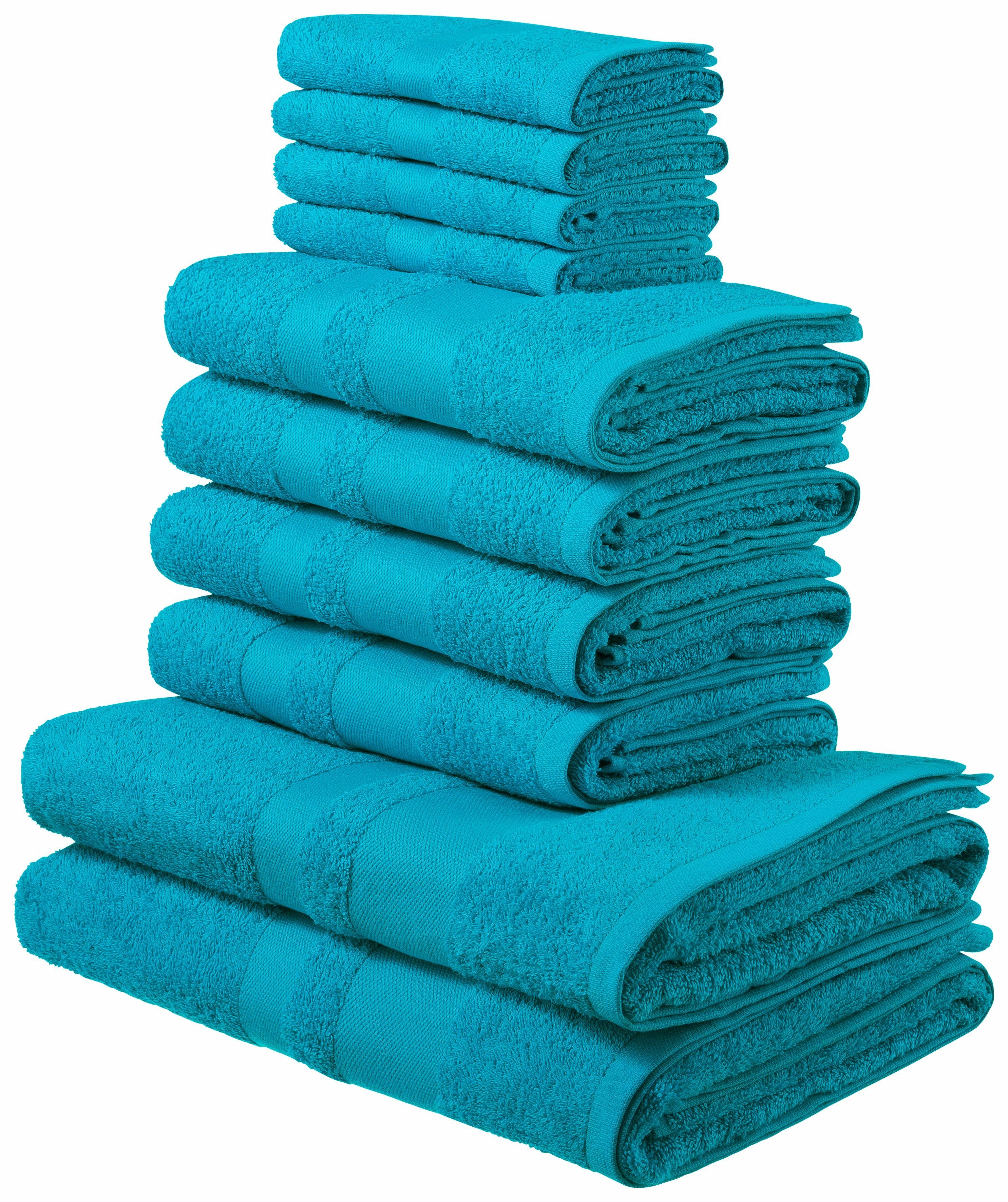 my home Handtuch Set Vanessa, 10-tlg günstig online kaufen