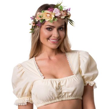 dressforfun Haarband Blumenkranz Alpenglühen