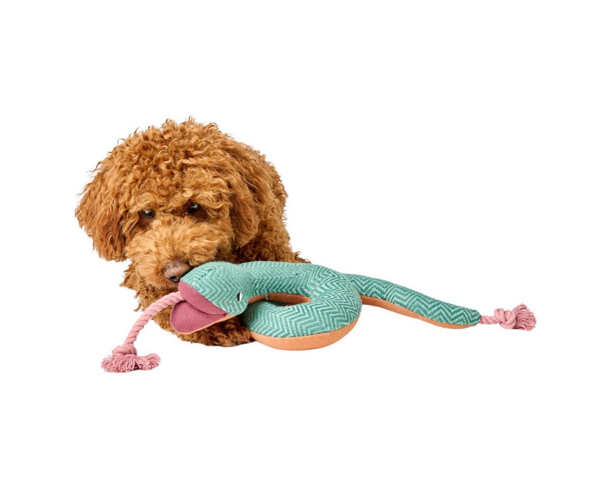 Thumbnail - Hunter Tierbedarf Tierkuscheltier Hundespielzeug Rio Schlange mit Tau