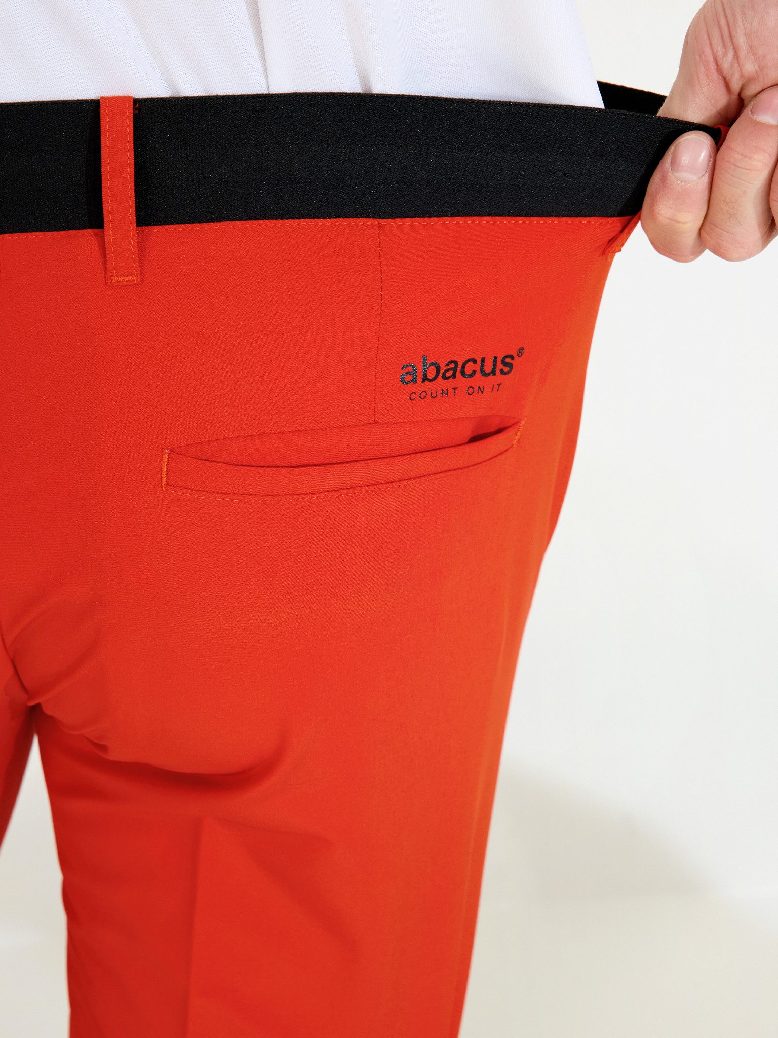 Abacus Sportswear Golfshorts Abacus Golf Shorts Rockliffe Regular-Länge Orange Herren