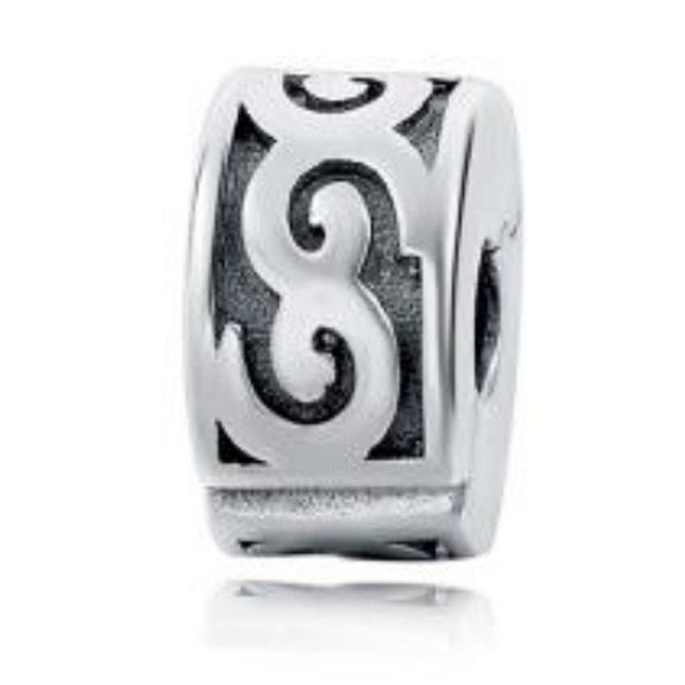 PANDACHARMS Bead Silberornament Clip Charm für Charm Armband, 925er Sterling Silber
