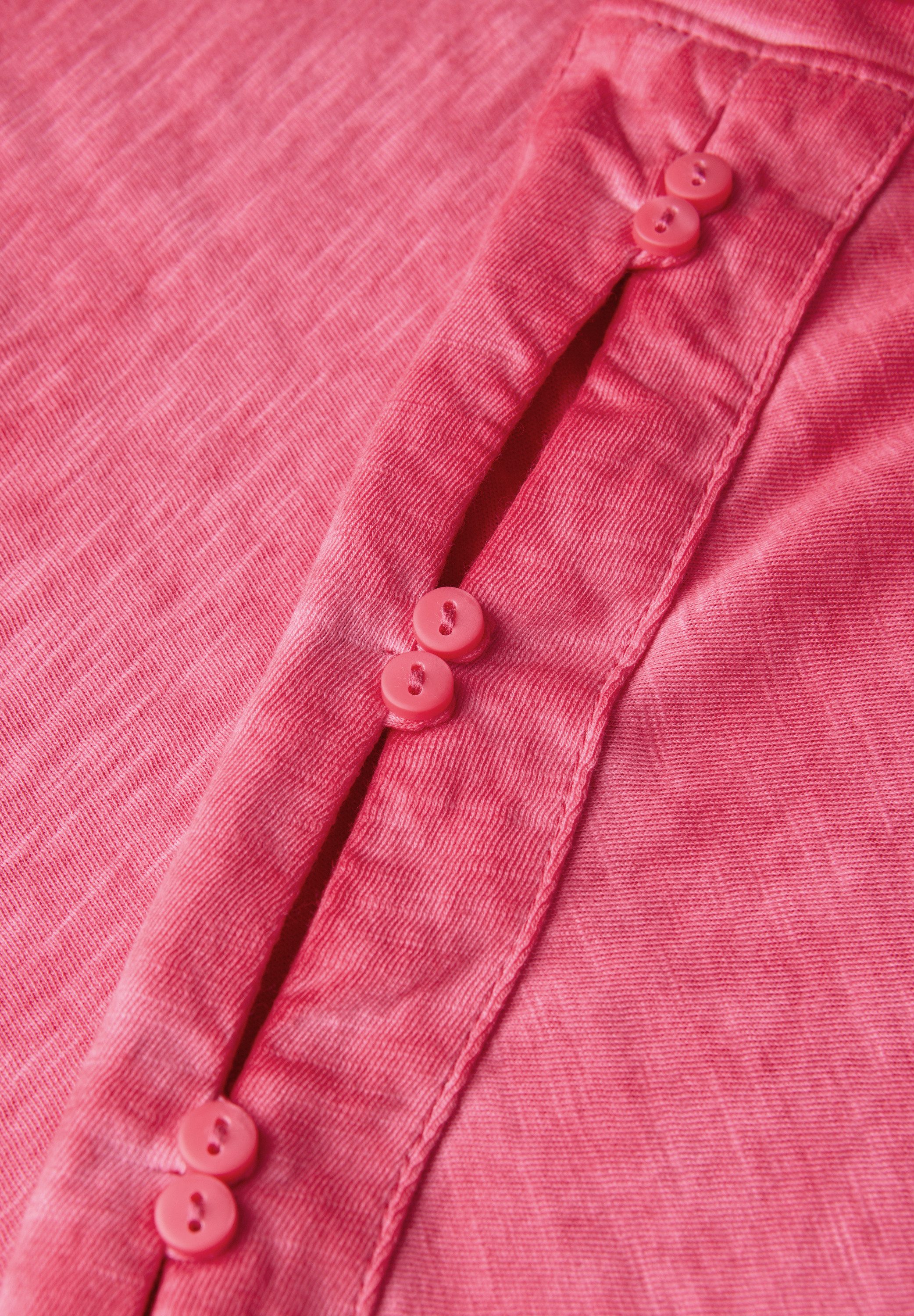 CECIL T-Shirt mit Knopfdetails an der Schulter