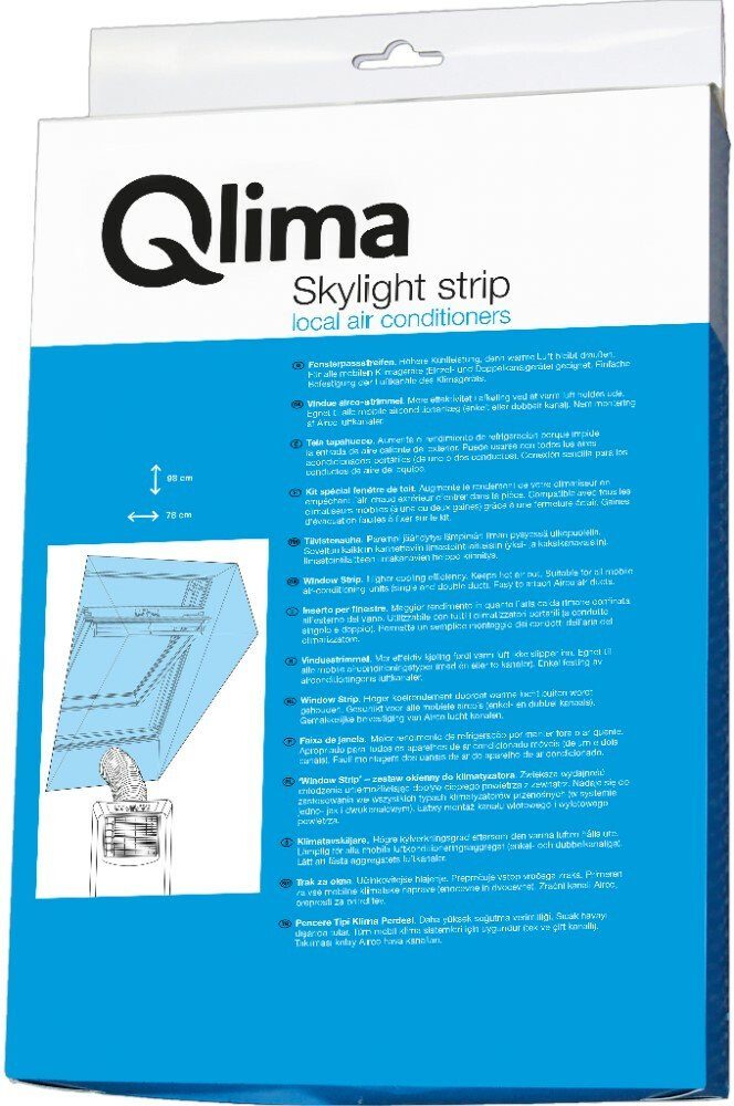 Qlima Luftentfeuchter-Nachfüllpack Qlima Fensterabdichtung WKR 01 für mobile Klimageräte
