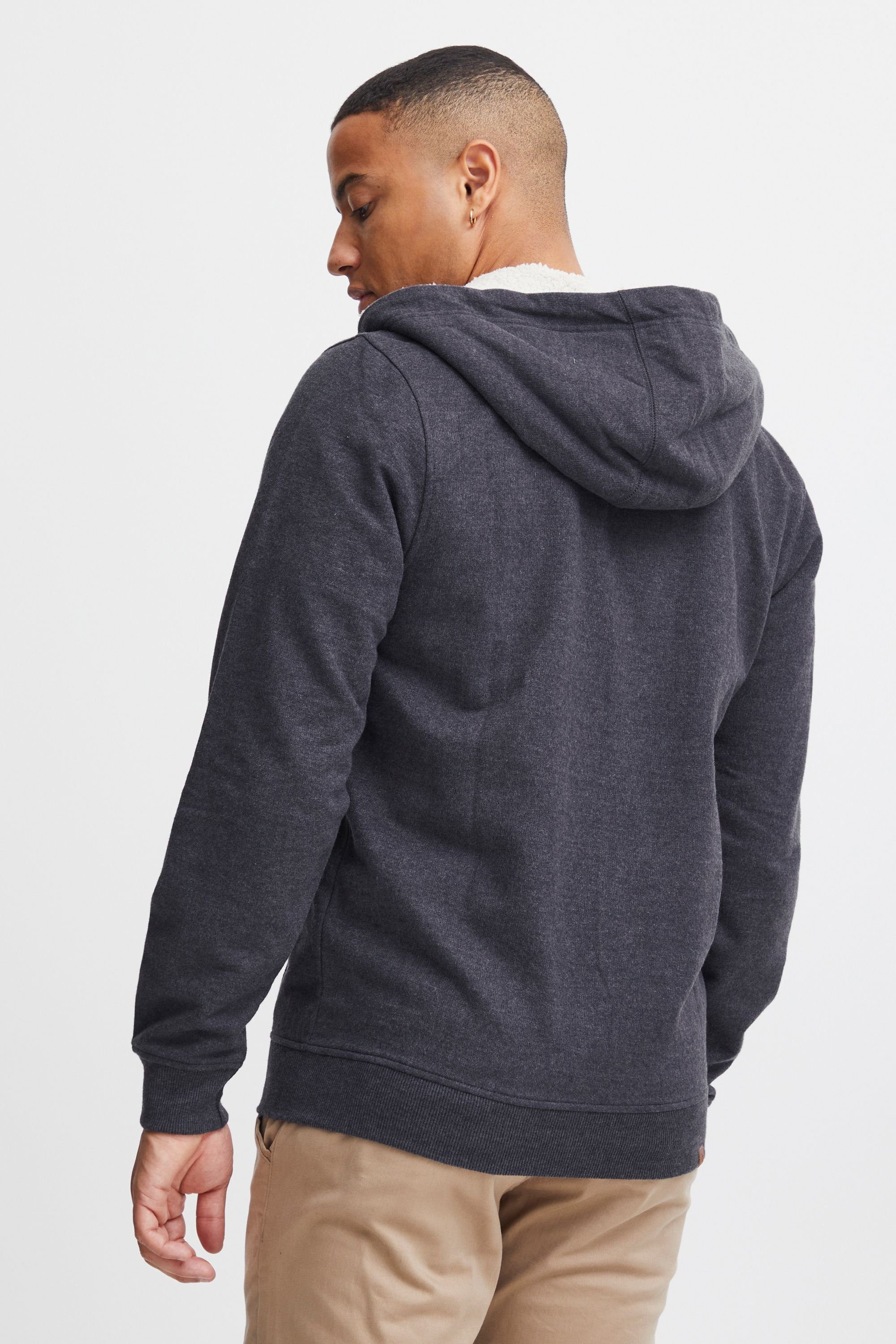 Blend Kapuzenpullover BHHulker Sweatshirtjacke mit Teddyeinsatz in der Kapuze