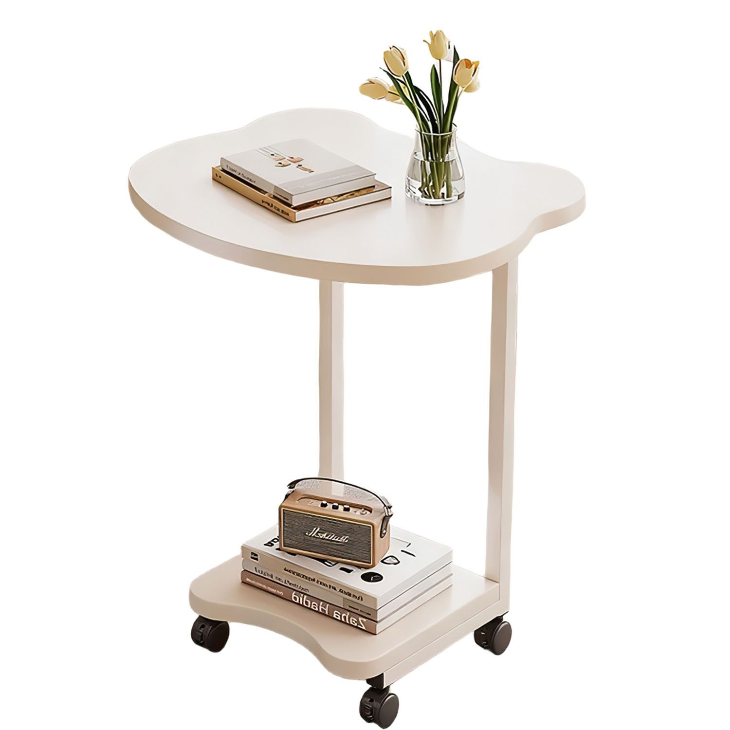 HEYHIPPO Beistelltisch Niedlicher Beistelltisch mit Bären-Design, 2 Ebenen günstig online kaufen