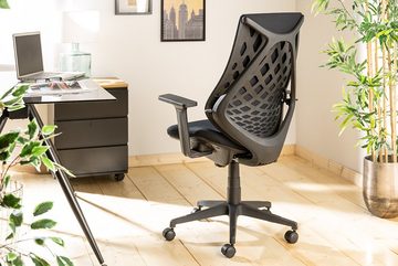 riess-ambiente Bürostuhl ERGOMASTER schwarz (Einzelartikel, 1 St), Arbeitszimmer · höhenverstellbar · mir Rollen · Home Office