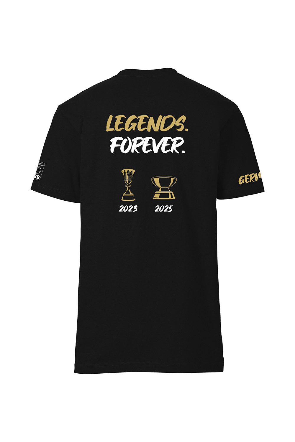 PEAK Kurzarmshirt Europameister 2025 Weltmeister 23