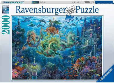 Ravensburger Puzzle Unterwasserzauber, 2000 Puzzleteile, Made in Germany, FSC® - schützt Wald - weltweit