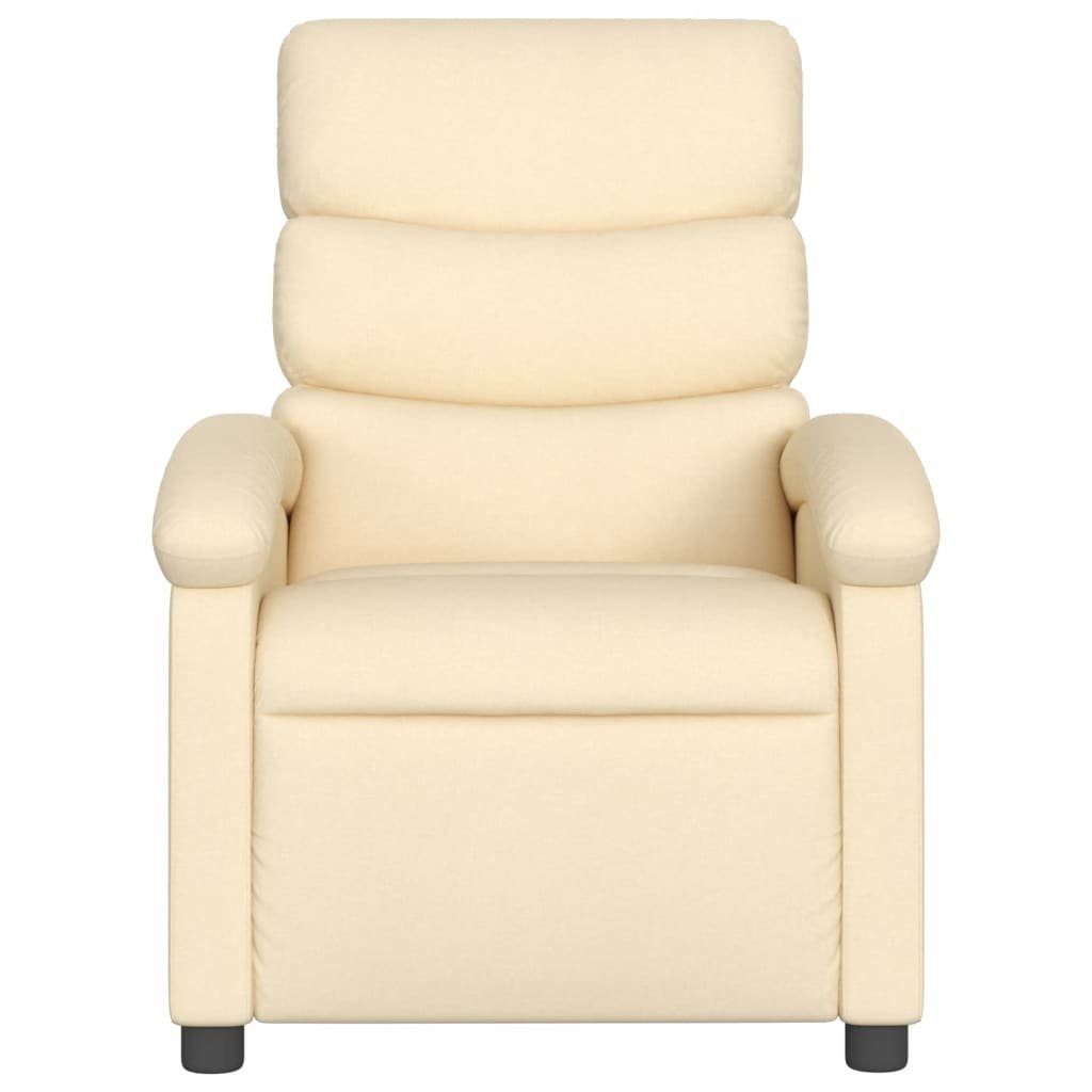 Creme (1-St) Sessel Stoff Massagesessel vidaXL