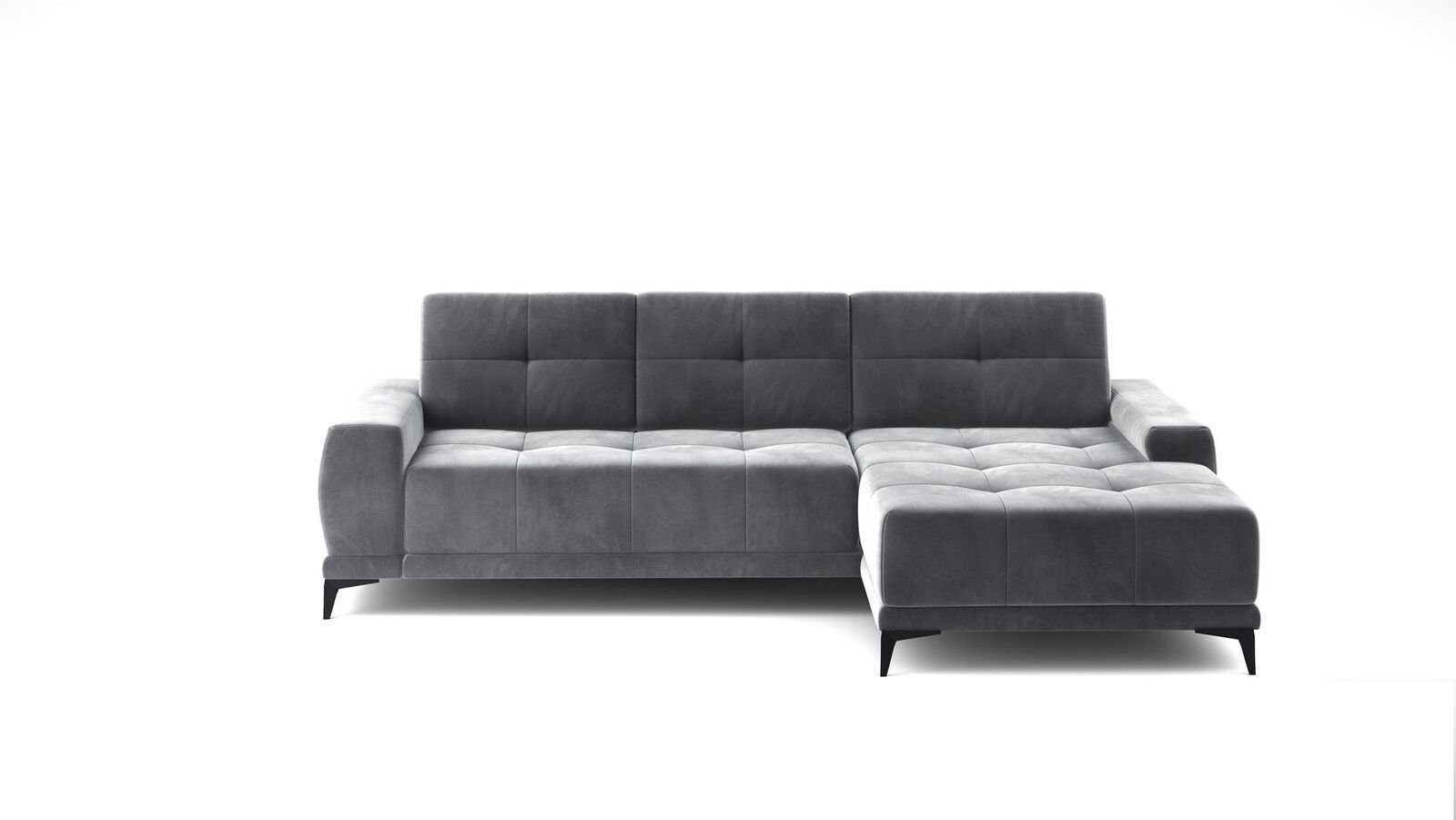 Sofa Leder Polster Garnitur JVmoebel Sofas Eck Ecksofa Ecksofa, Design Couch