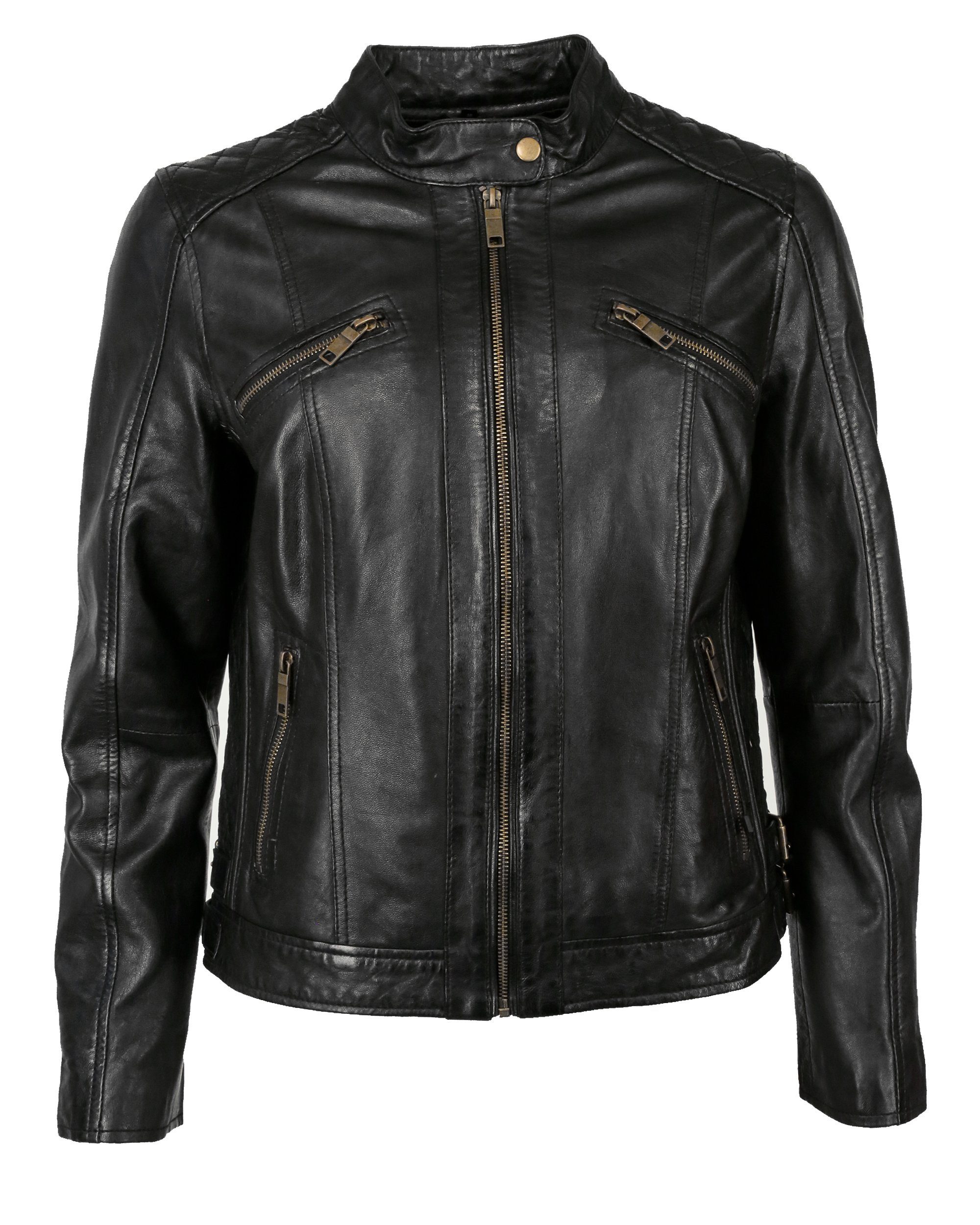 black Bikerjacke Speechless JCC