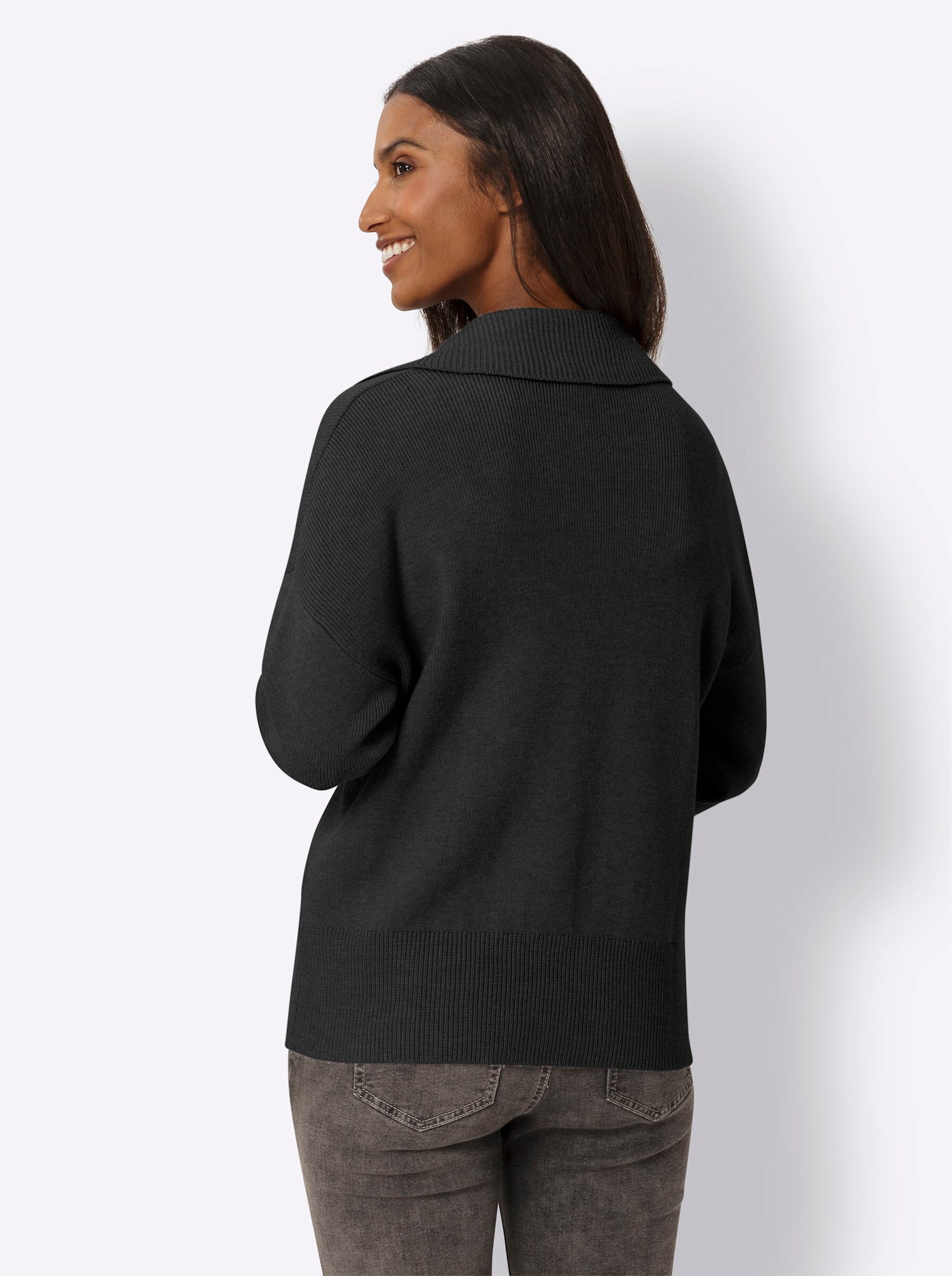 heine Strickpullover Polopullover günstig online kaufen