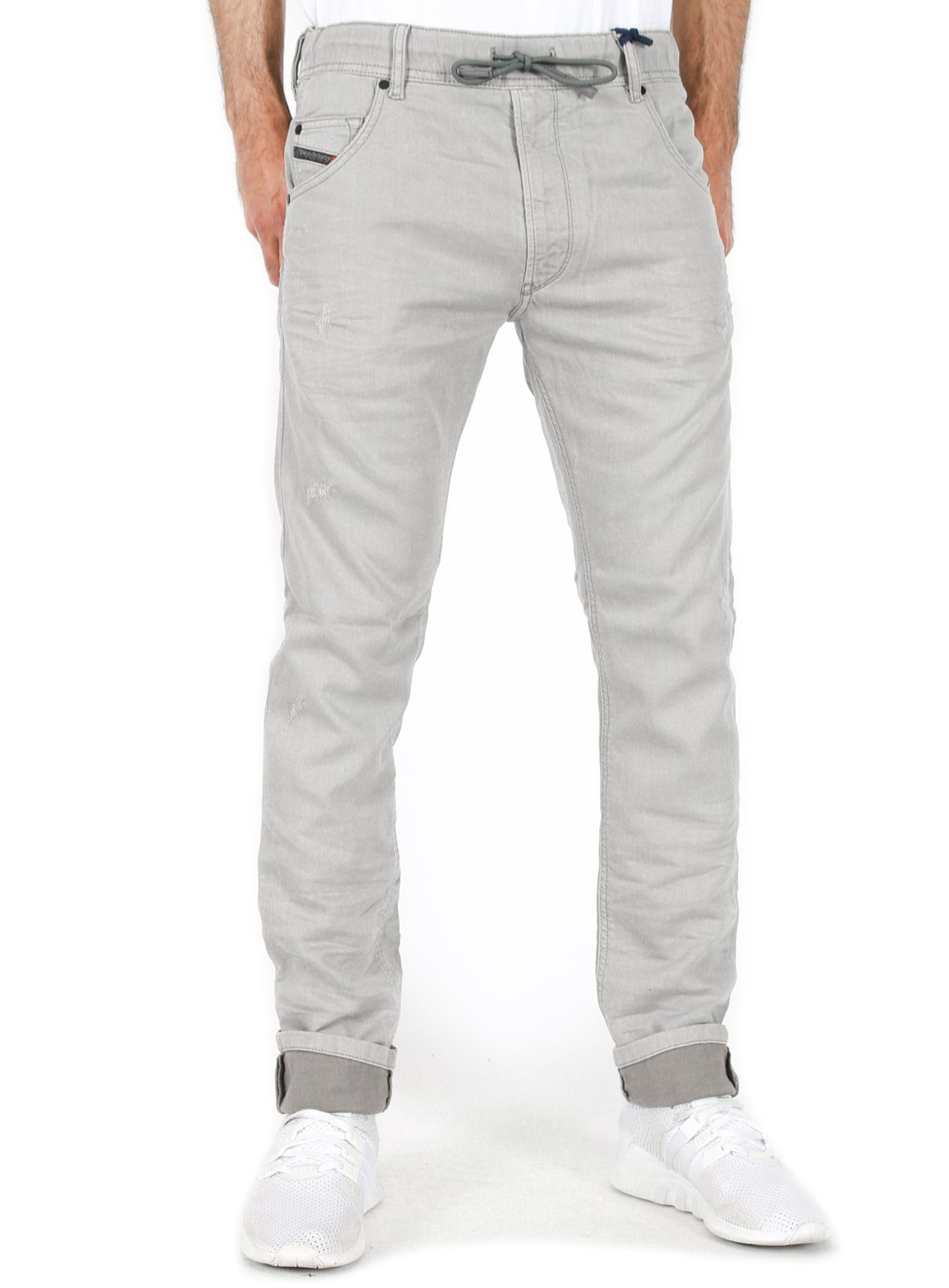 Diesel Tapered-fit-Jeans Regular Stretch JoggJeans Grau - Krooley R468T  online kaufen | OTTO