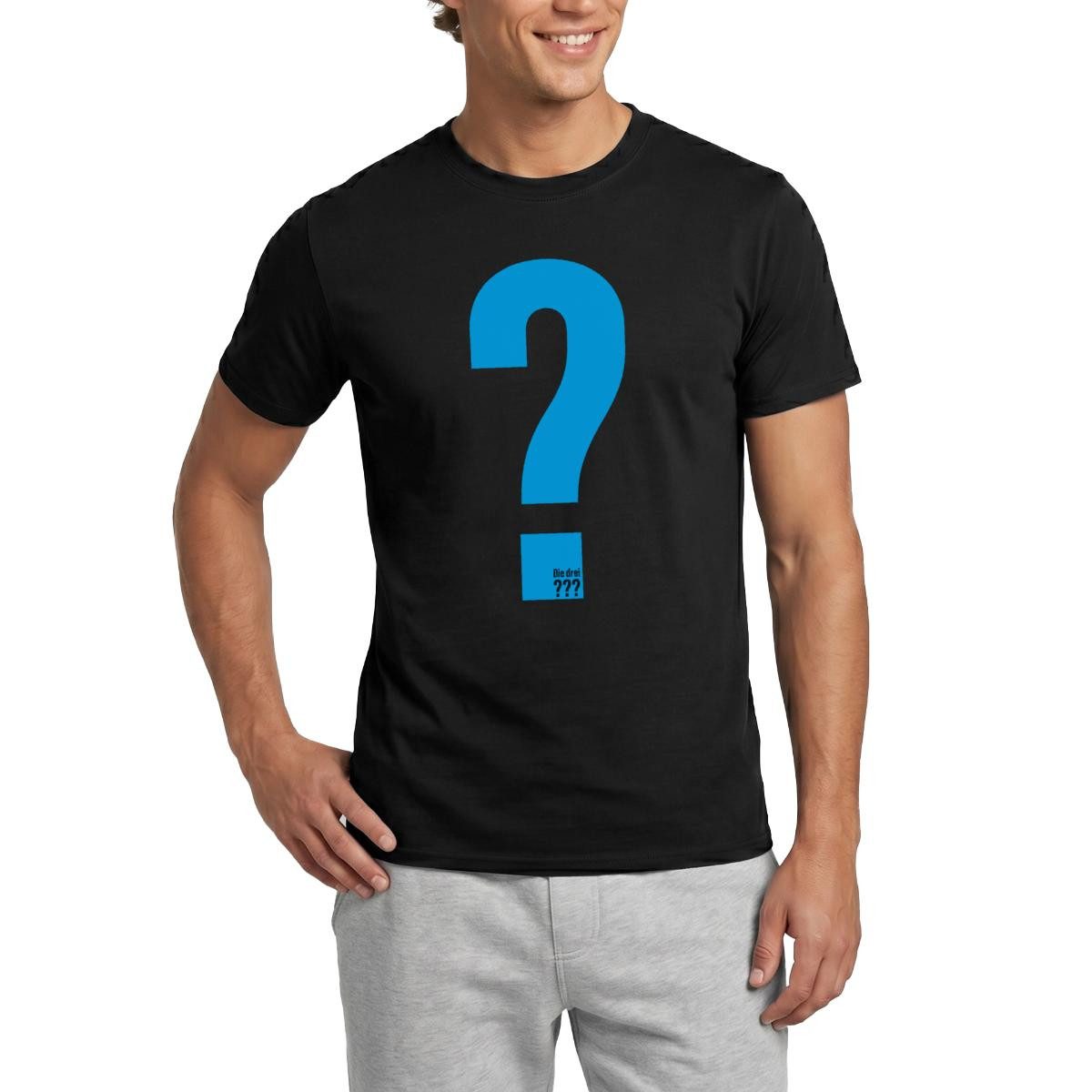 Spreadshirt T-Shirt Die Drei Fragezeichen Kostüm Peter Fasching Karneval Outfit Männer T-S (1-tlg)