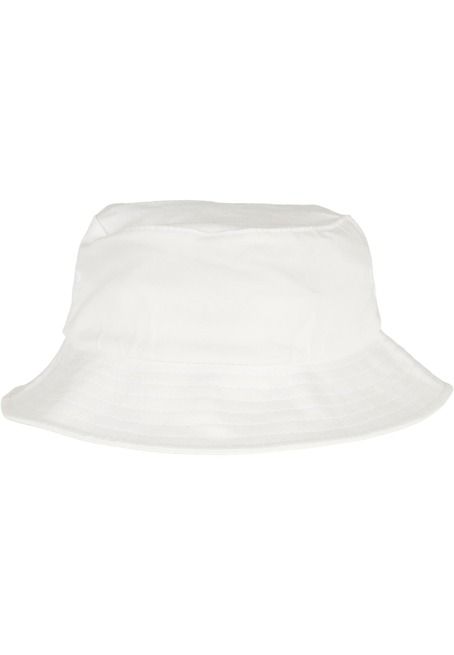 Flexfit Flex Cap Accessoires Flexfit Cotton Twill Bucket Hat Kids white