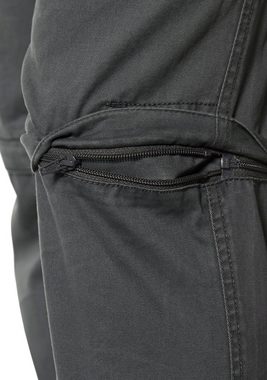 Man's World Cargohose (Set, mit Gürtel) mit Zip-Off Funktion