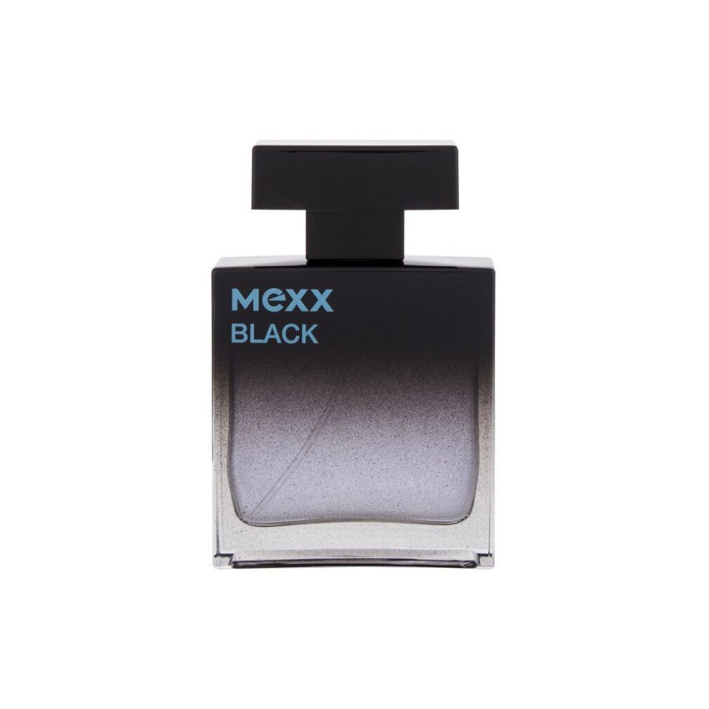 Mexx Eau de Toilette Black Man, Glasflakon, Parfüm EDT, Herrenduft