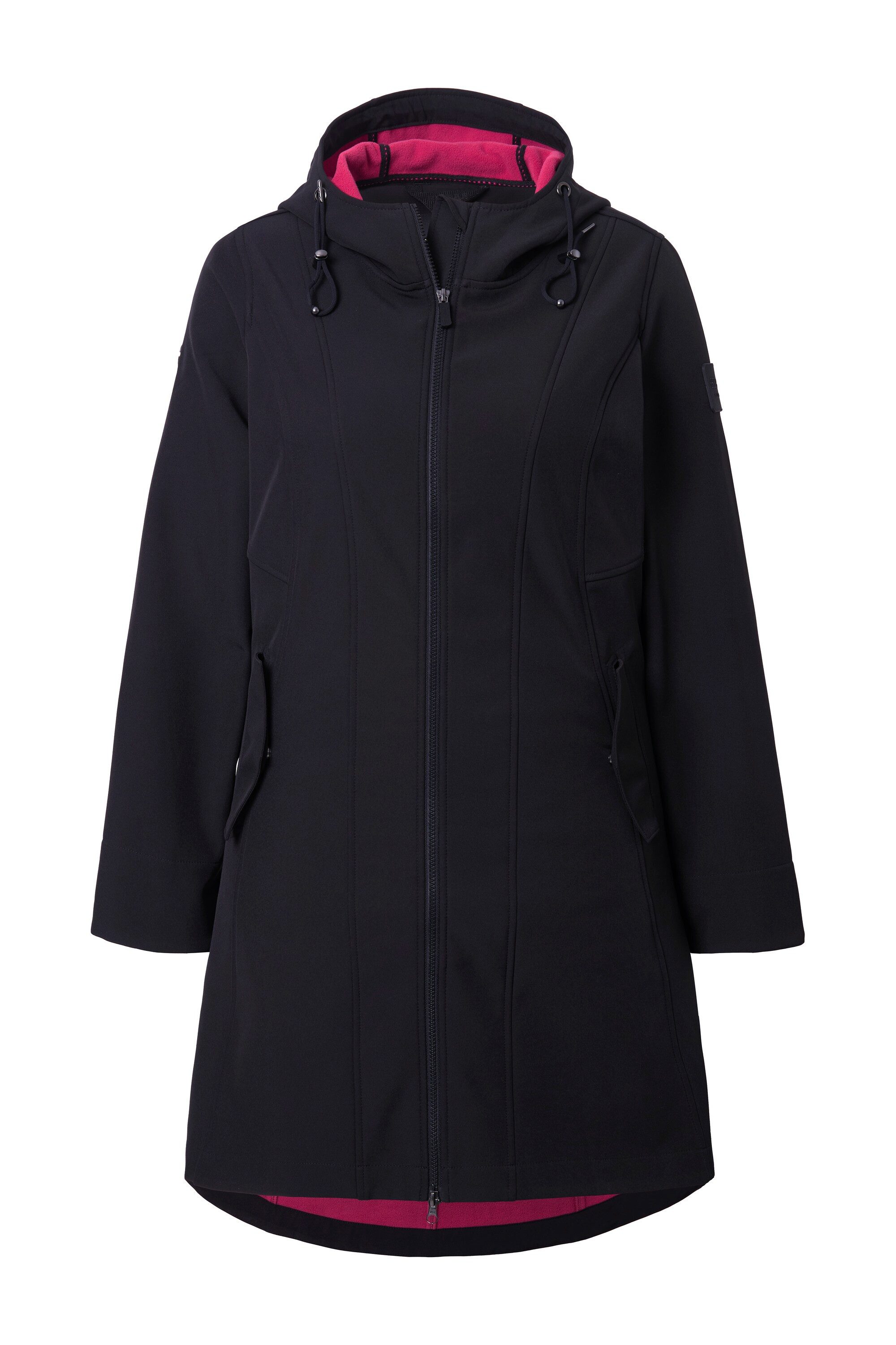 Ulla Popken Wintermantel HYPRAR Softshelljacke wasserabweisend günstig online kaufen