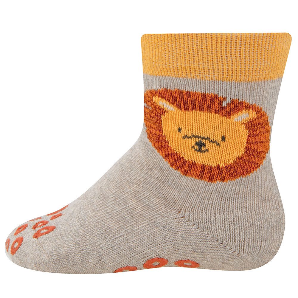 ABS-Socken Krabbelsocken Löwe