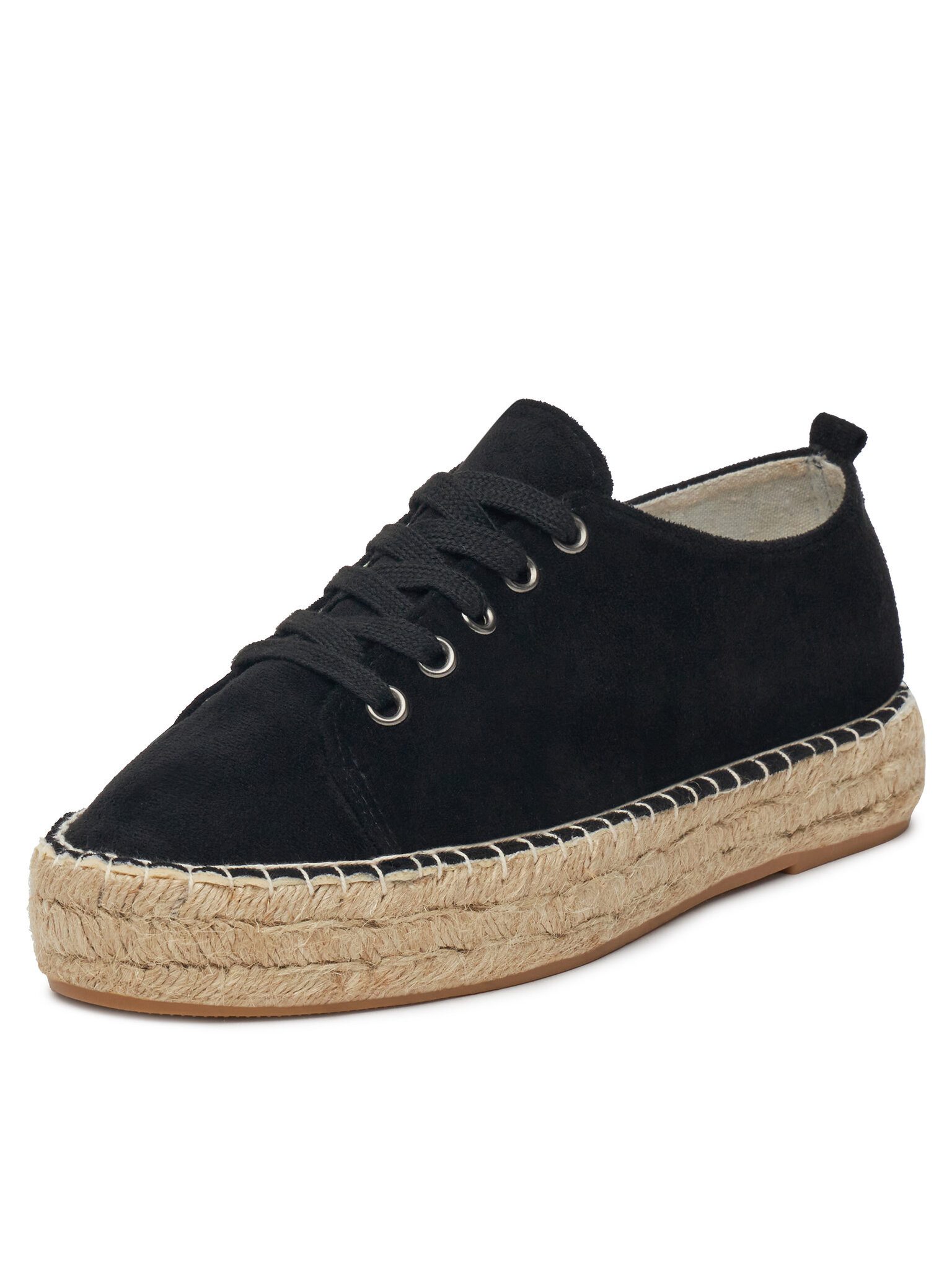 DeeZee Deezee Damen-Espadrilles Schwarze ZF230819 Espadrille