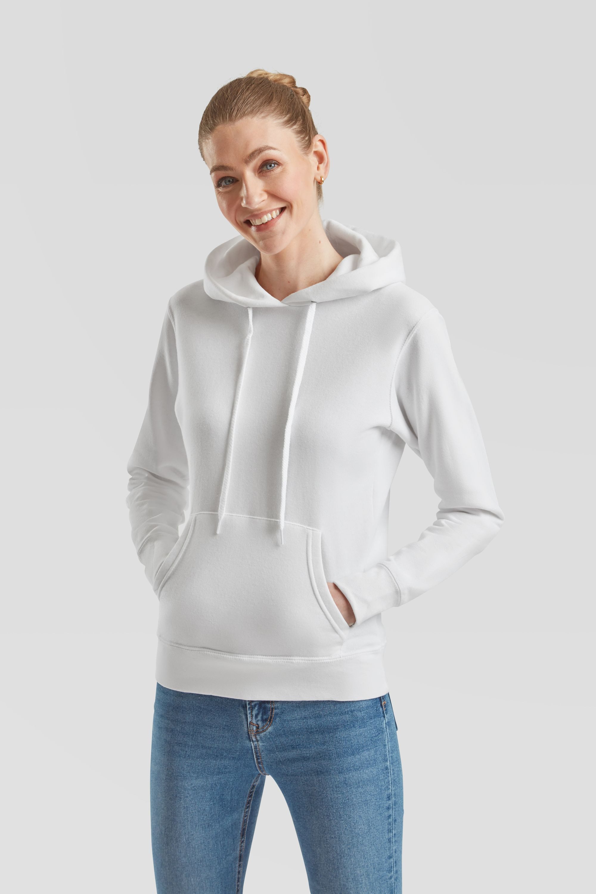 Fruit of the Loom Kapuzensweatshirt Classic Hooded Sweat Lady-Fit