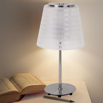 etc-shop Schreibtischlampe, Leuchtmittel nicht inklusive, 2er Set Tischleuchte Wohnzimmer Esszimmer Flur Flurlampe