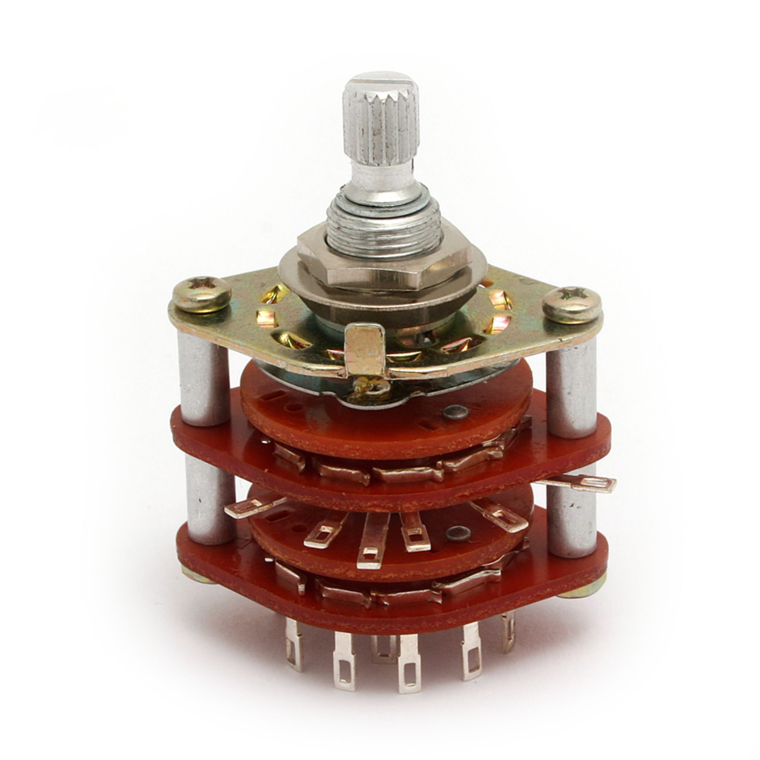 Göldo E-Gitarre, ersatzteile für Gitarren, Schalter für Gitarren, Vario Drehschalter 5-Weg - Schalter für Gitarren