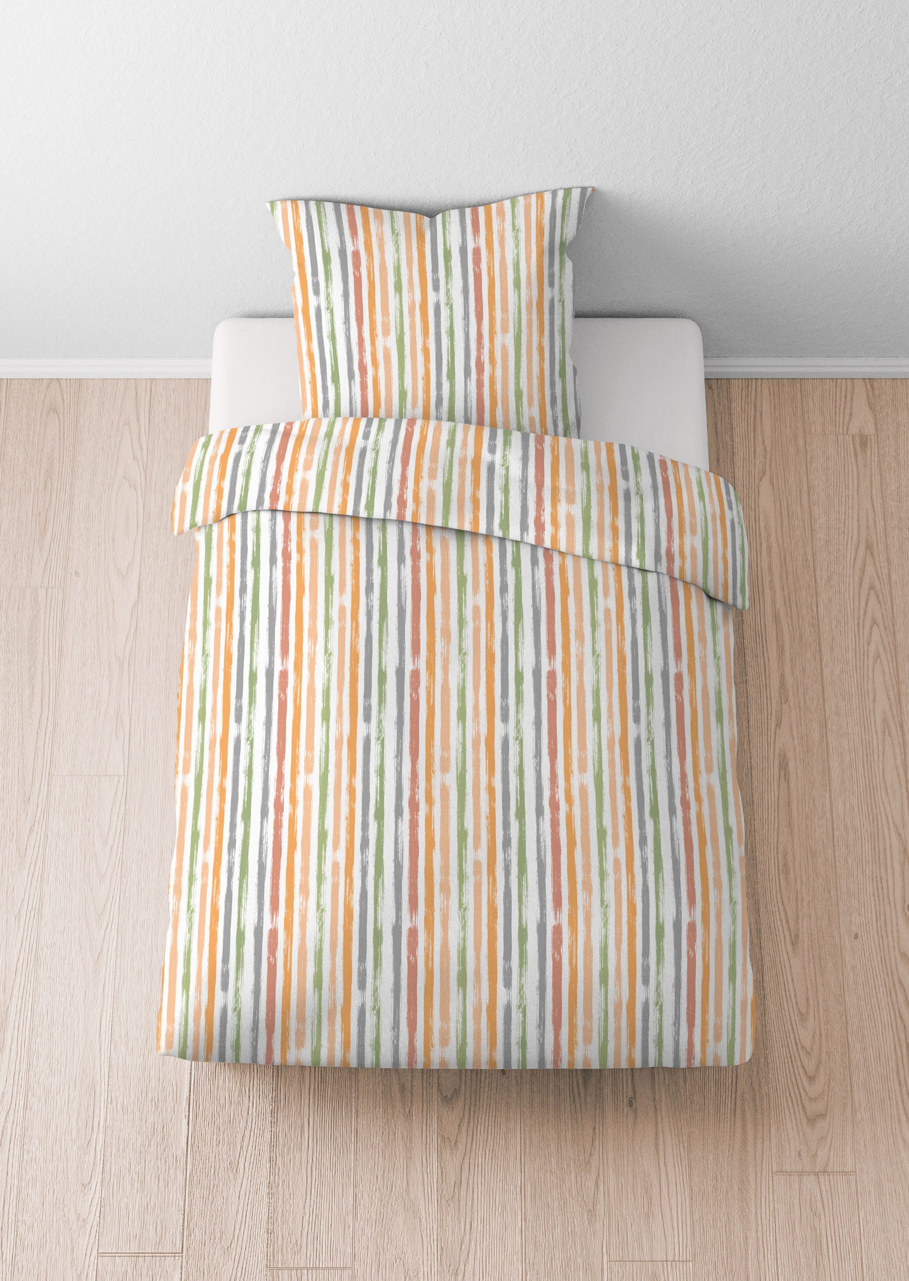Castell - Markenbettwäsche Bettwäsche 0020372, Seersucker, günstig online kaufen