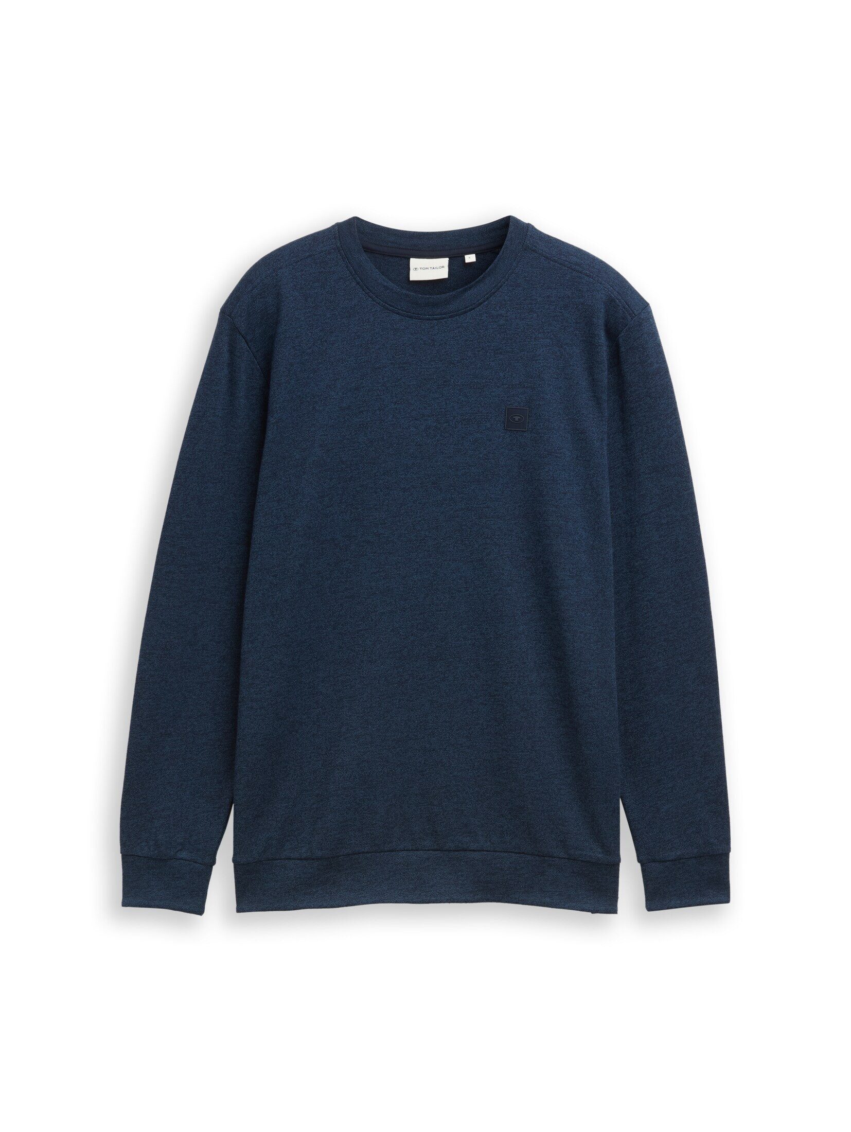 TOM TAILOR Langarmshirt Langarmshirt mit Logo-Badge günstig online kaufen