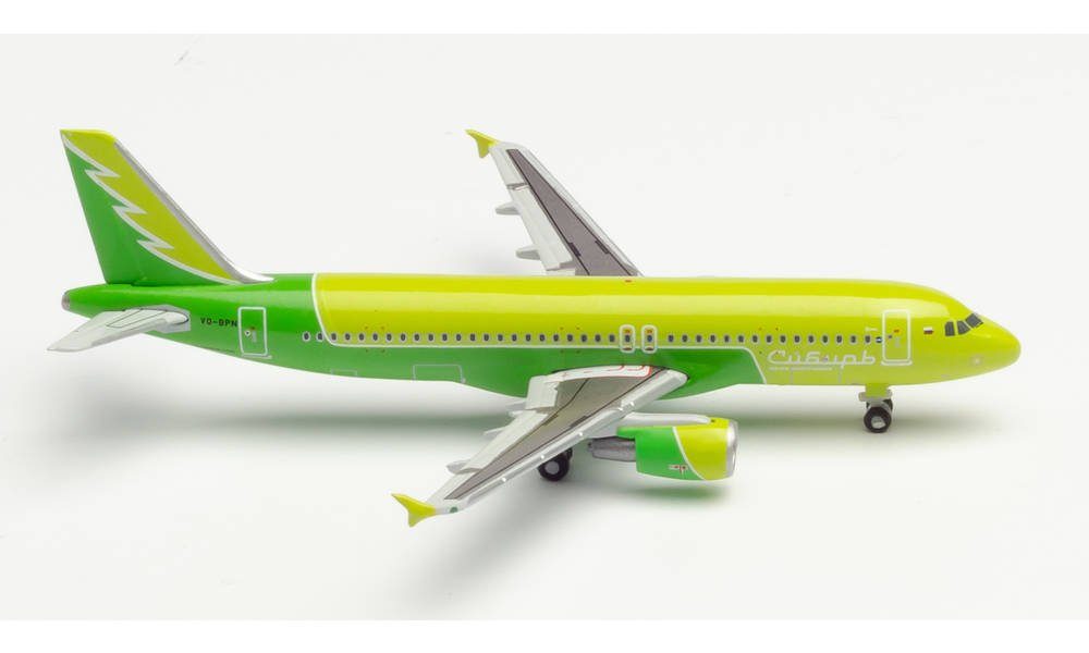Modellflugzeug Herpa Wings 534345 S7 AIRLINES AIRBUS A320 SIBIRIA