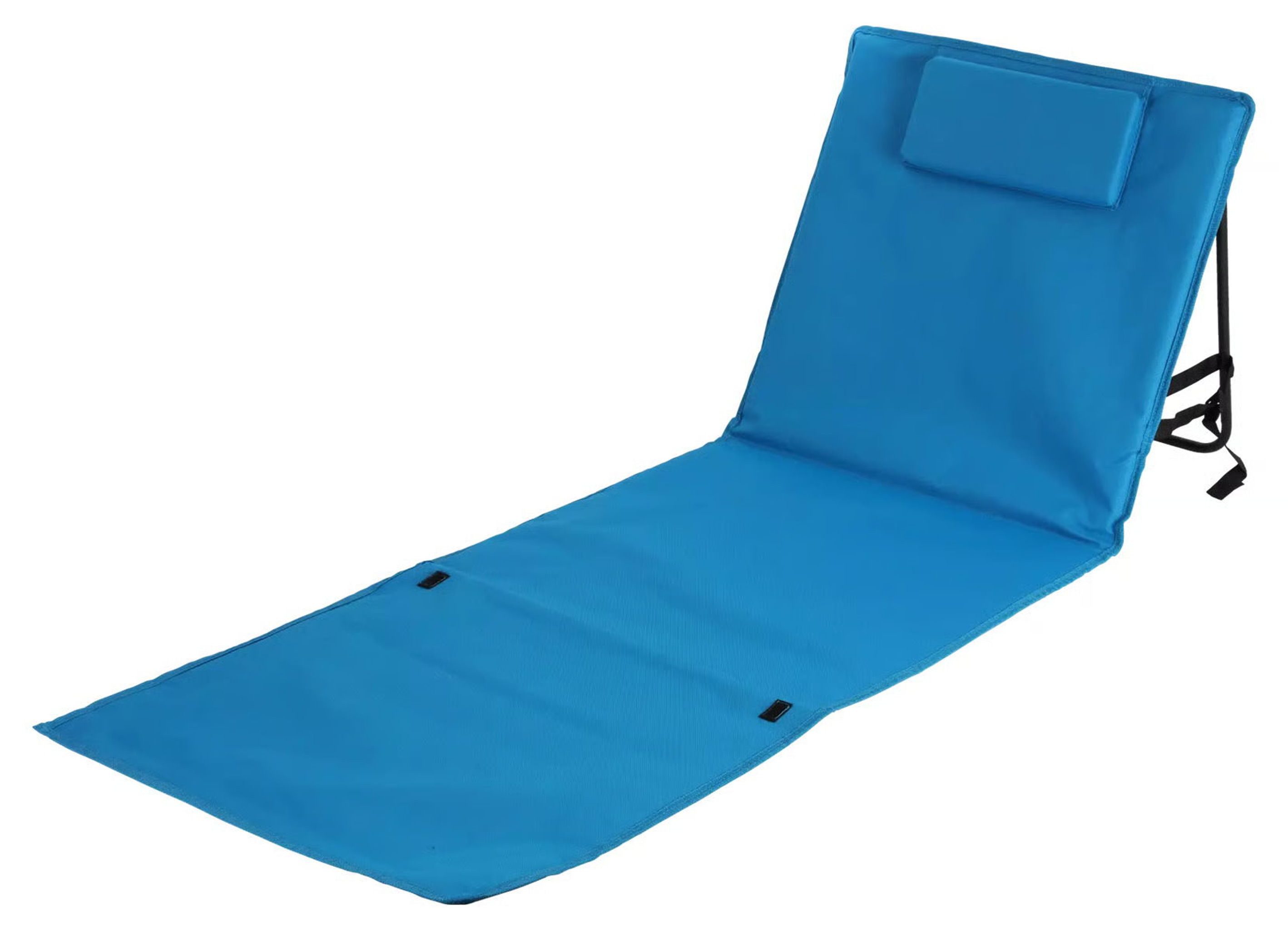 dynamic24 Gartenliege, Strandmatte Strabdstuhl Rückenlehne günstig online kaufen