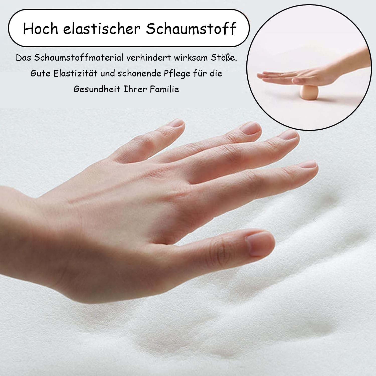 Agger 3D Wandpaneel 5er-Set selbstklebende 3D-Diamant-Schaumstoff-Wandpaneele – Bild 5 von 5