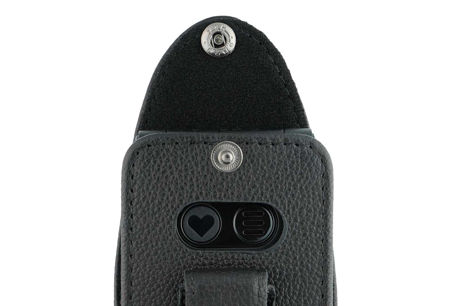 caseroxx Handytasche caseroxx Handytasche mit Gürtelclip für Emporia Joy-LTE, schwarz (Einzelartikel, 1-tlg., Ledertasche mit Gürtelclip)