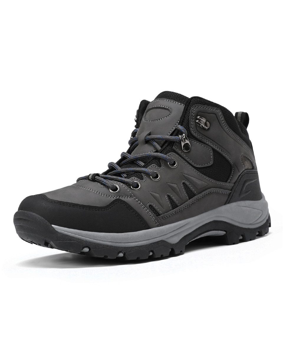 YOUTHUP Herren High-Top Trekking Wanderschuh bequem & atmungsakitv