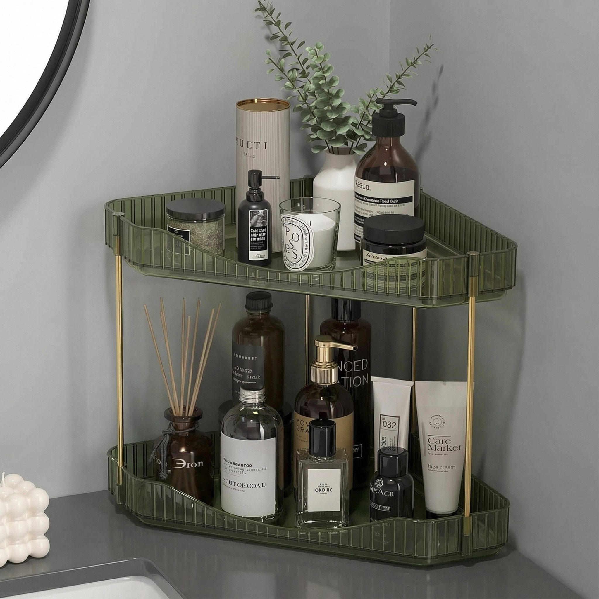 Lifewit Badaccessoire-Set Make Up Organizer, Schminktisch Organizer, für Parfüm Hautpflegemittel