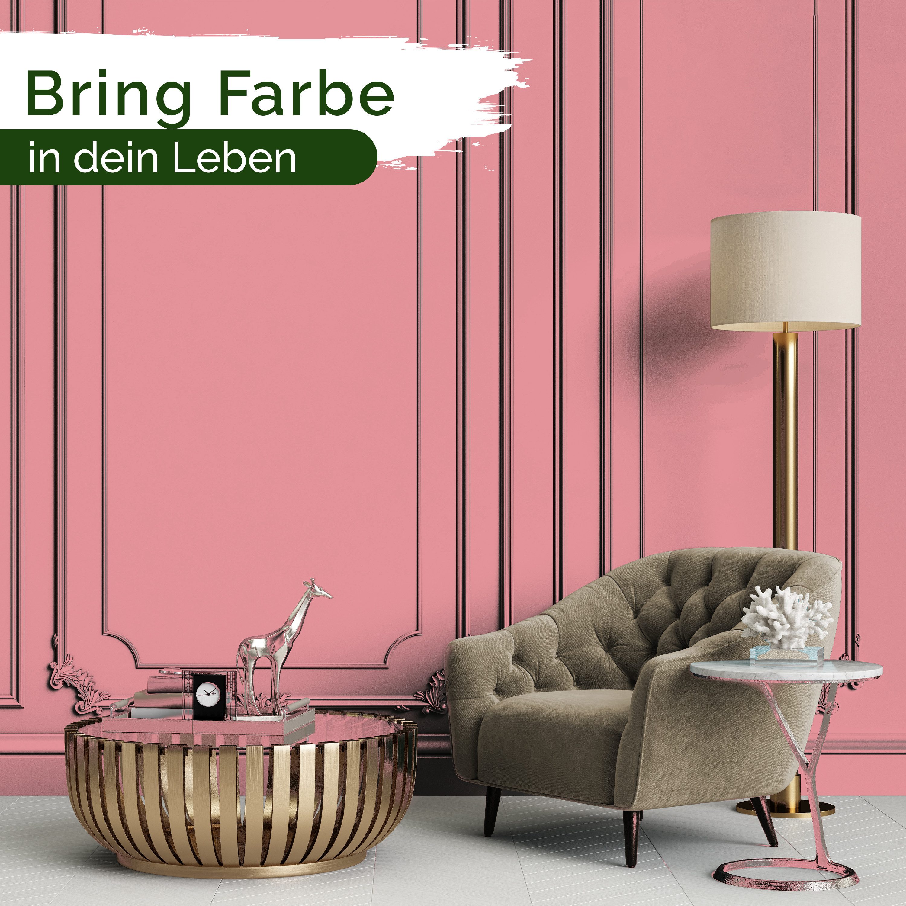 Veluxis Wandfarbe Veluxis® Wandfarbe Universal, Deckkraft-Klasse 1, Streifenfrei, tropfarm & VOC-frei