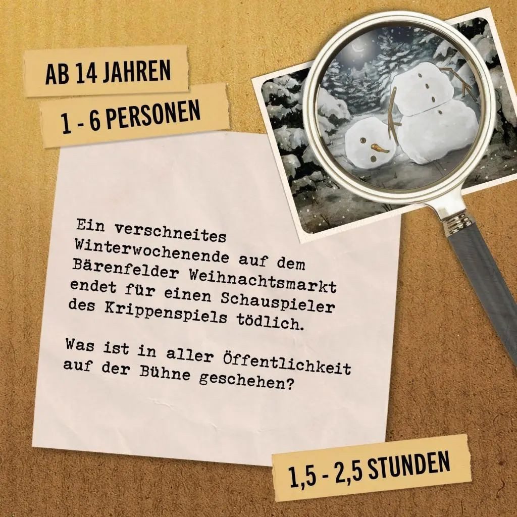 Pegasus Spiele Spiel Hidden Games Tatort: Eiskaltes Verbrechen