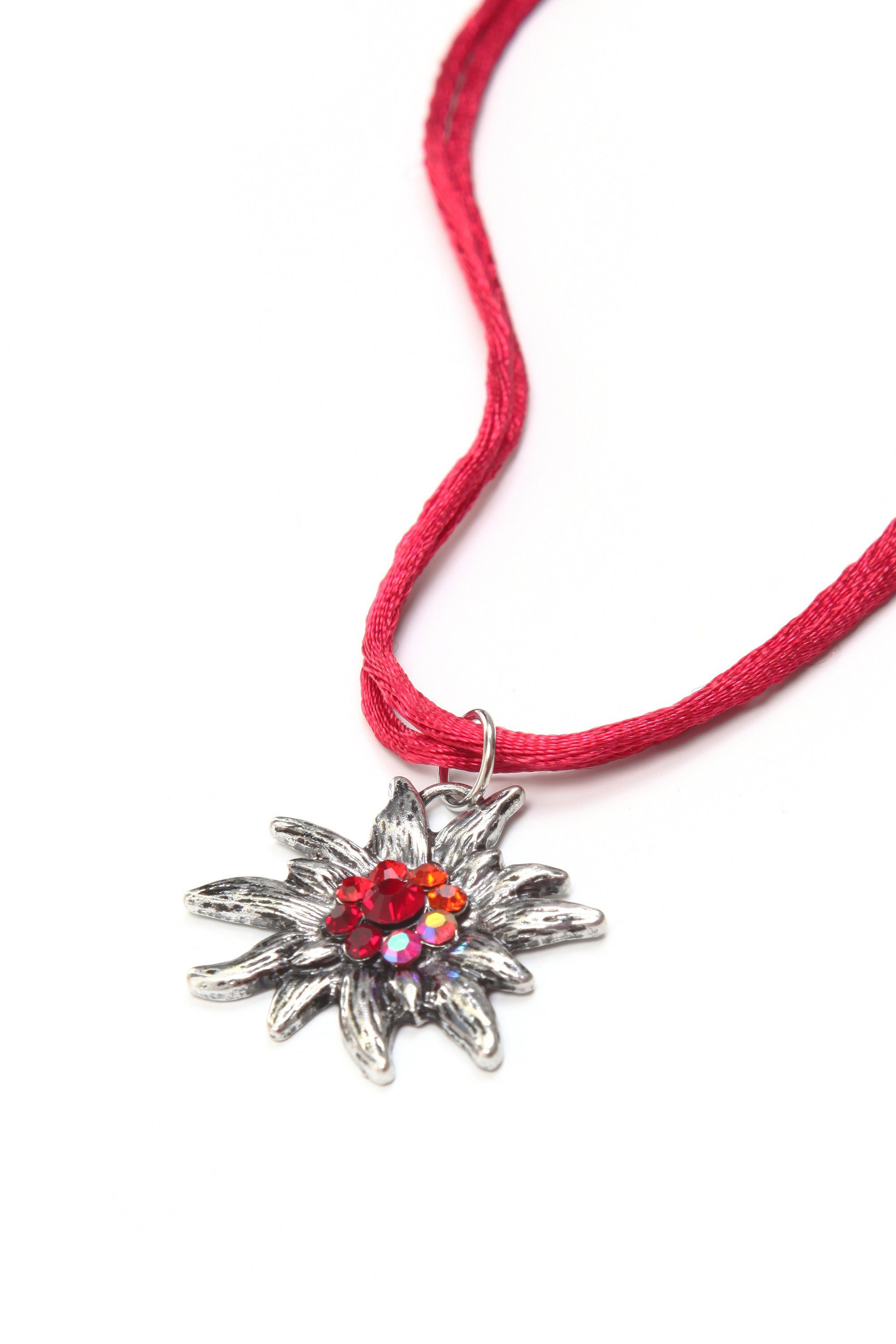 Allgäu Rebell Collier Maria, mit Edelweiß