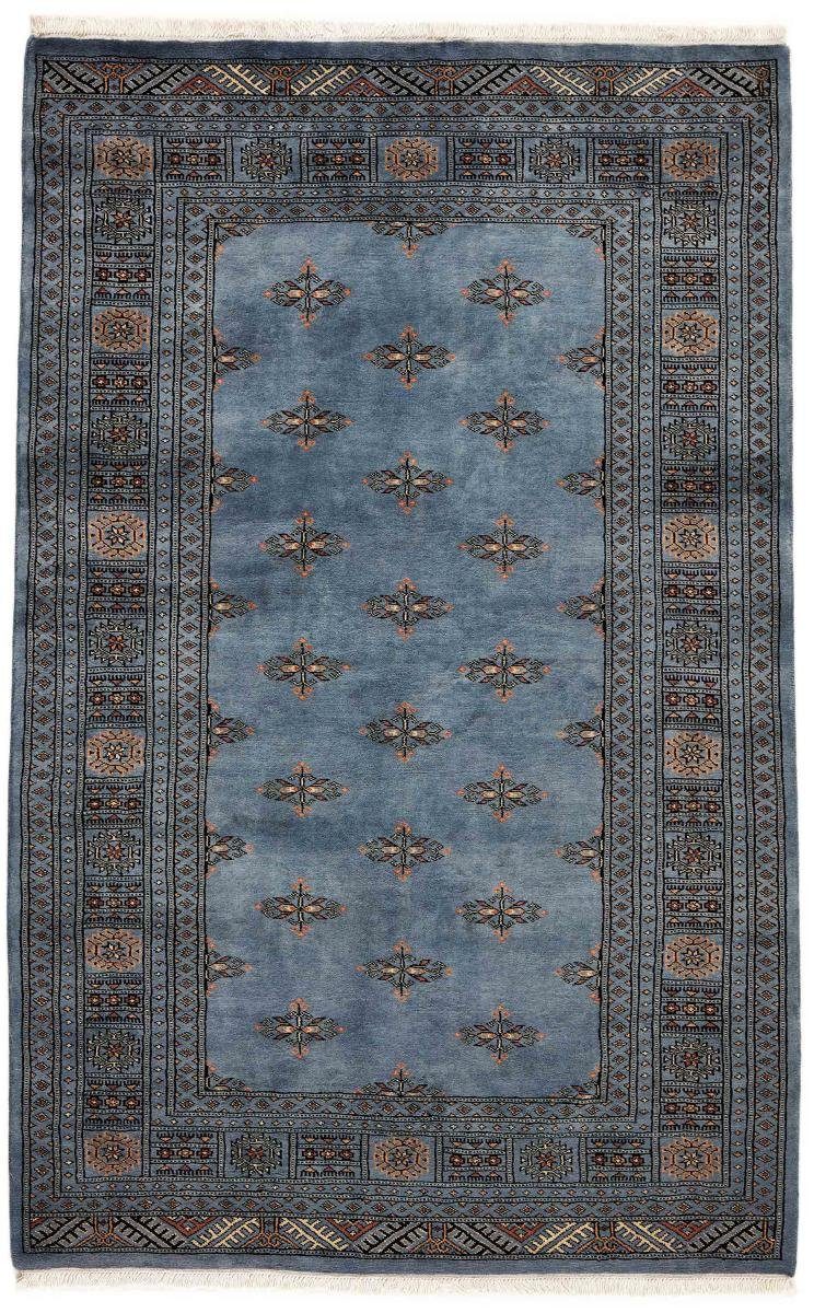 Orientteppich Pakistan Buchara 3ply 139x217 Handgeknüpfter Orientteppich, Nain Trading, rechteckig, Höhe: 8 mm