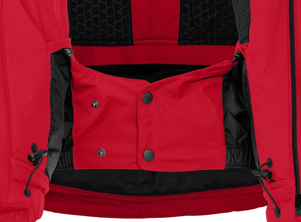 Bergson Skijacke NANO Herren Skijacke, warm wattiert, wasserdicht (20.000 mm), Normalgrößen