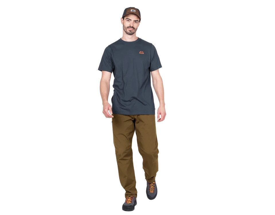 Mountain Equipment Kurzarmshirt Everest Mens Tee Ombre Blue