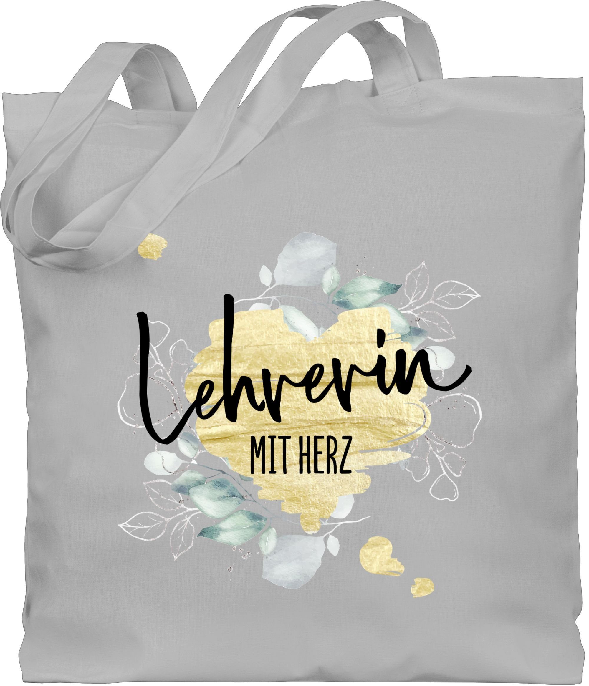 Shirtracer Umhängetasche Lehrerin mit Herz - günstig online kaufen