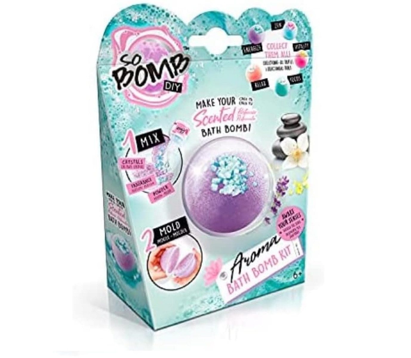 Canal Toys Kreativset Aroma-Badebomben Set – Kreative Badeerlebnisse Selber Machen 1er Pack, (1-tlg)