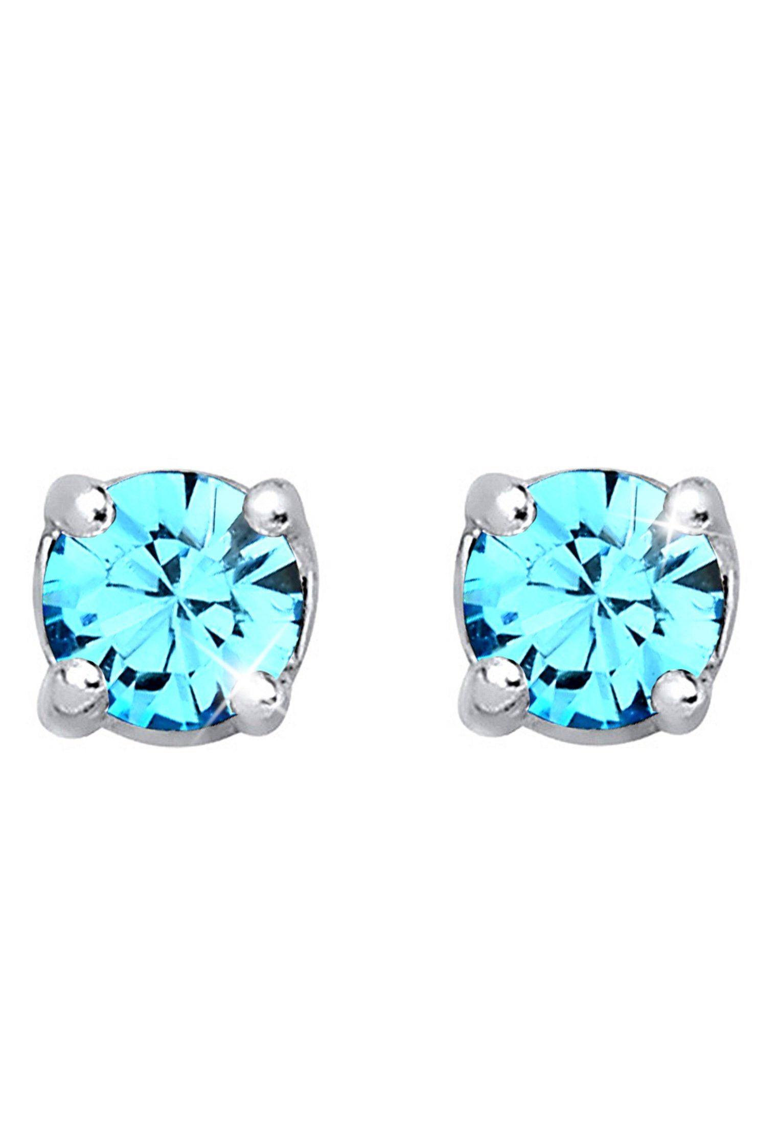 Elli Paar Ohrstecker Kristalle Funkelnd 925 Silber günstig online kaufen