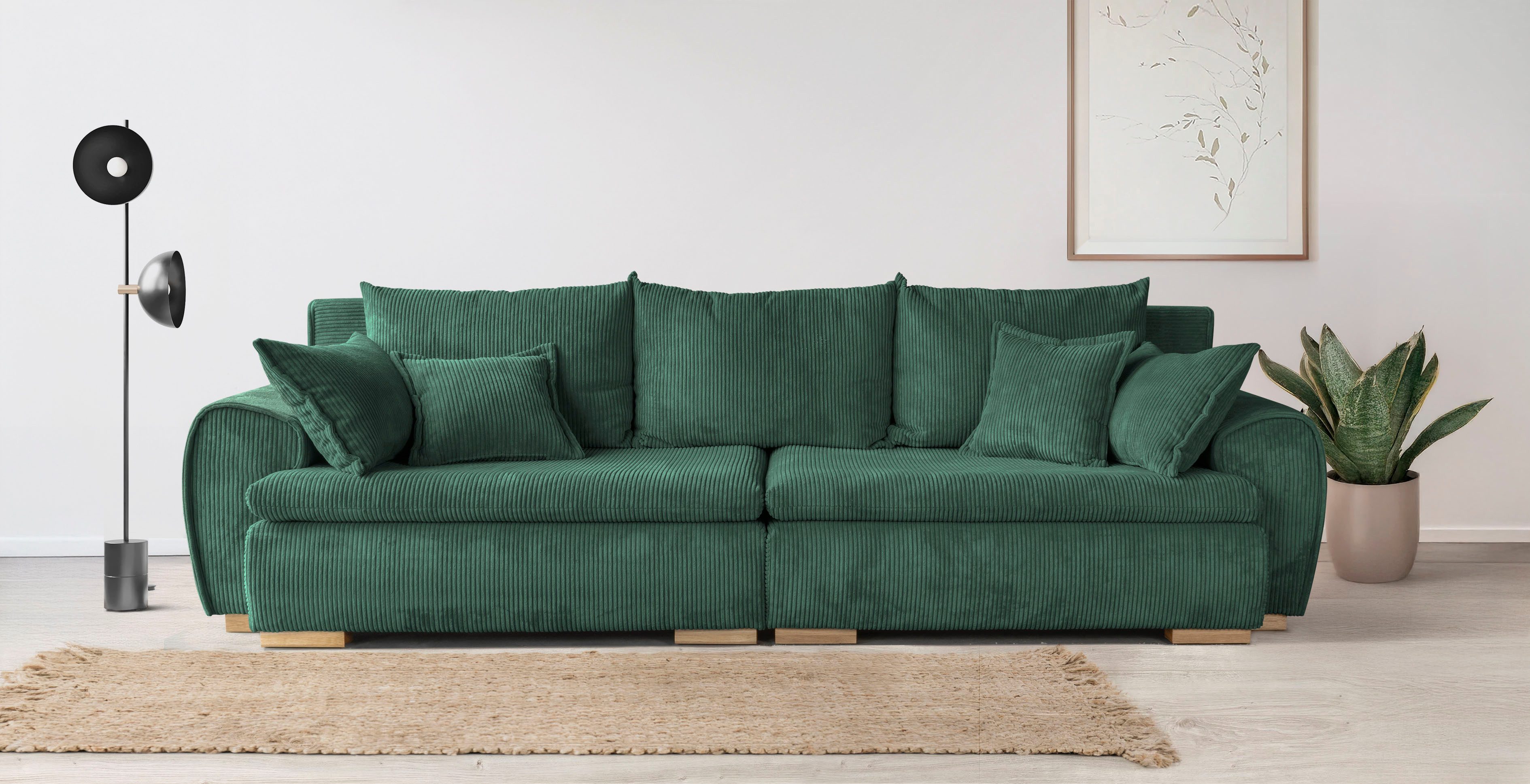 Home affaire Big-Sofa Katja, Breite 275 günstig online kaufen