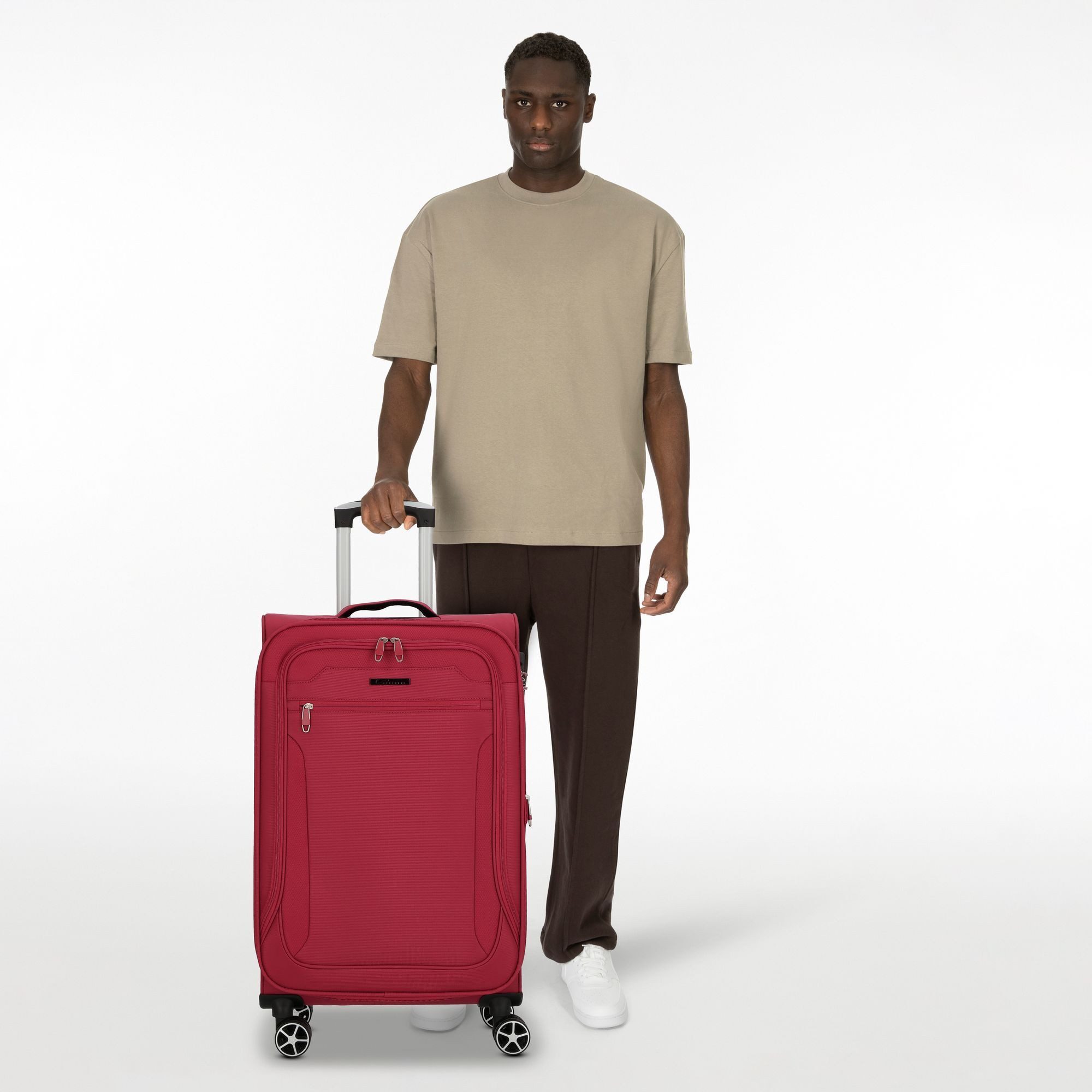 cocoono Weichgepäck-Trolley Monterrey, 4 Rollen, Polyester günstig online kaufen