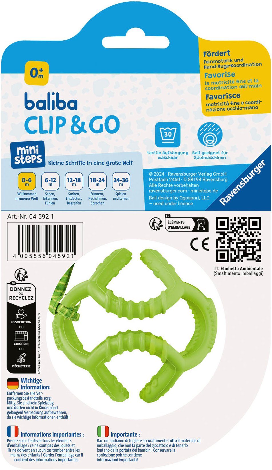 Ravensburger Greifspielzeug baliba Clip & Go, günstig online kaufen